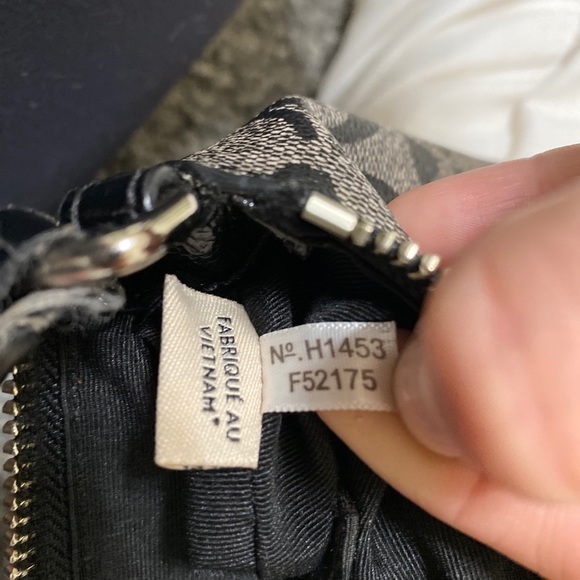 SOLD Coach Peyton black monogram crossbody bag - Picture 2 of 8